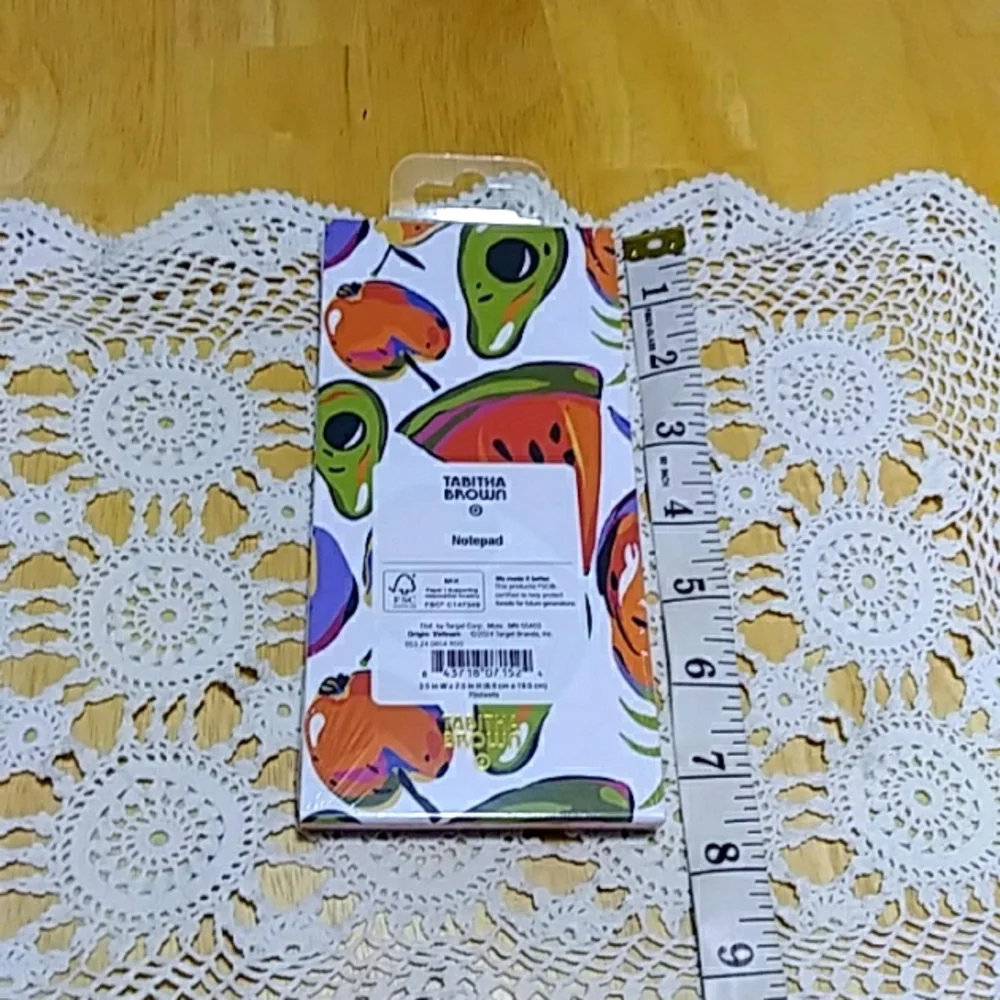 NWT Limited Edition Tabitha Brown Bundle, 140 Sheet List Notepads